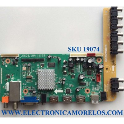 MAIN / UPSTAR E12111504 / T.RSC8.10A / NB11114102A1-A / T.RSC8.10A 11153 / E254215 / PANEL'S T420HW07 V.5 / T420HW07 V510 / MODELO 42"